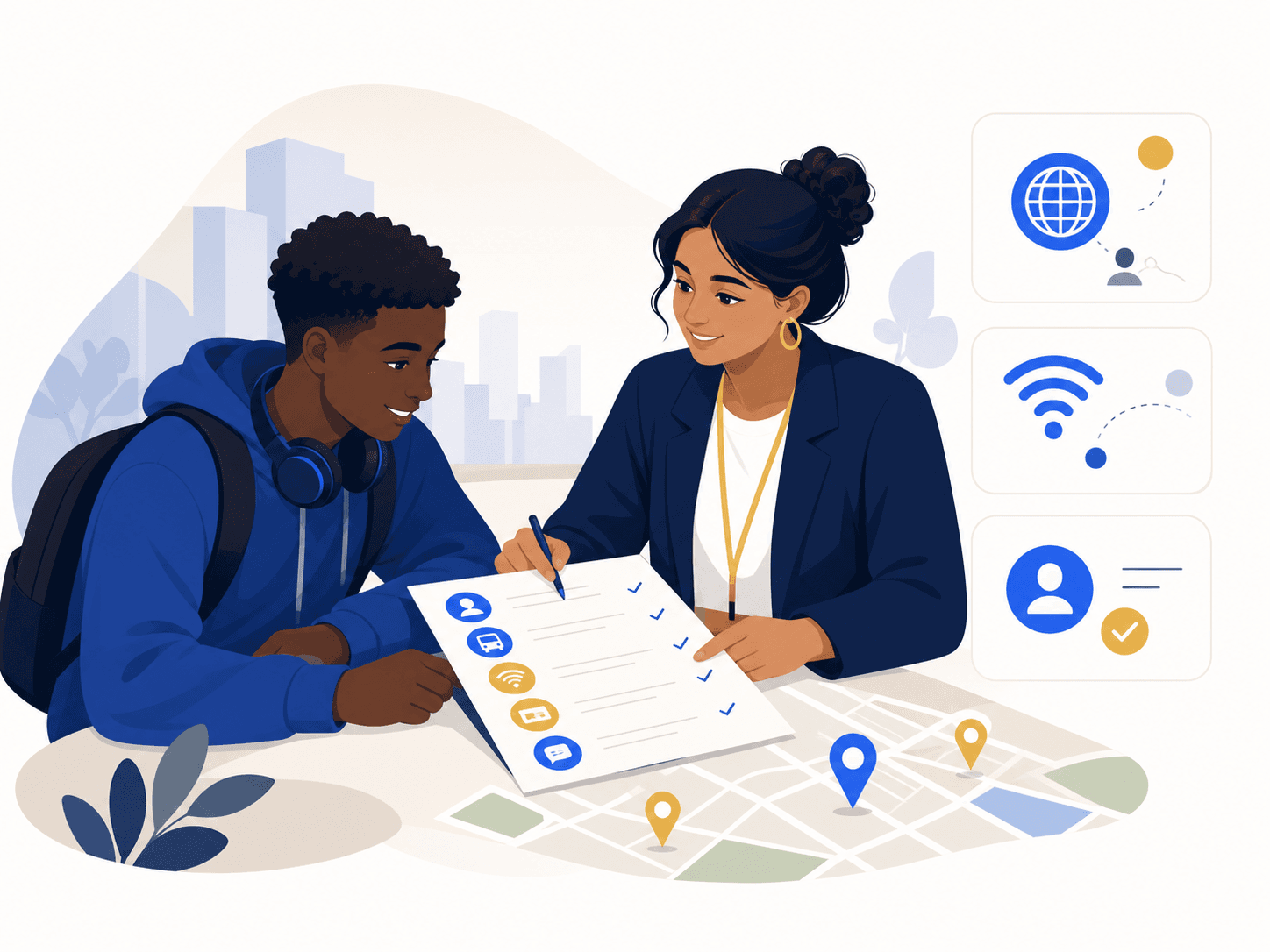 First-week support to help you settle in